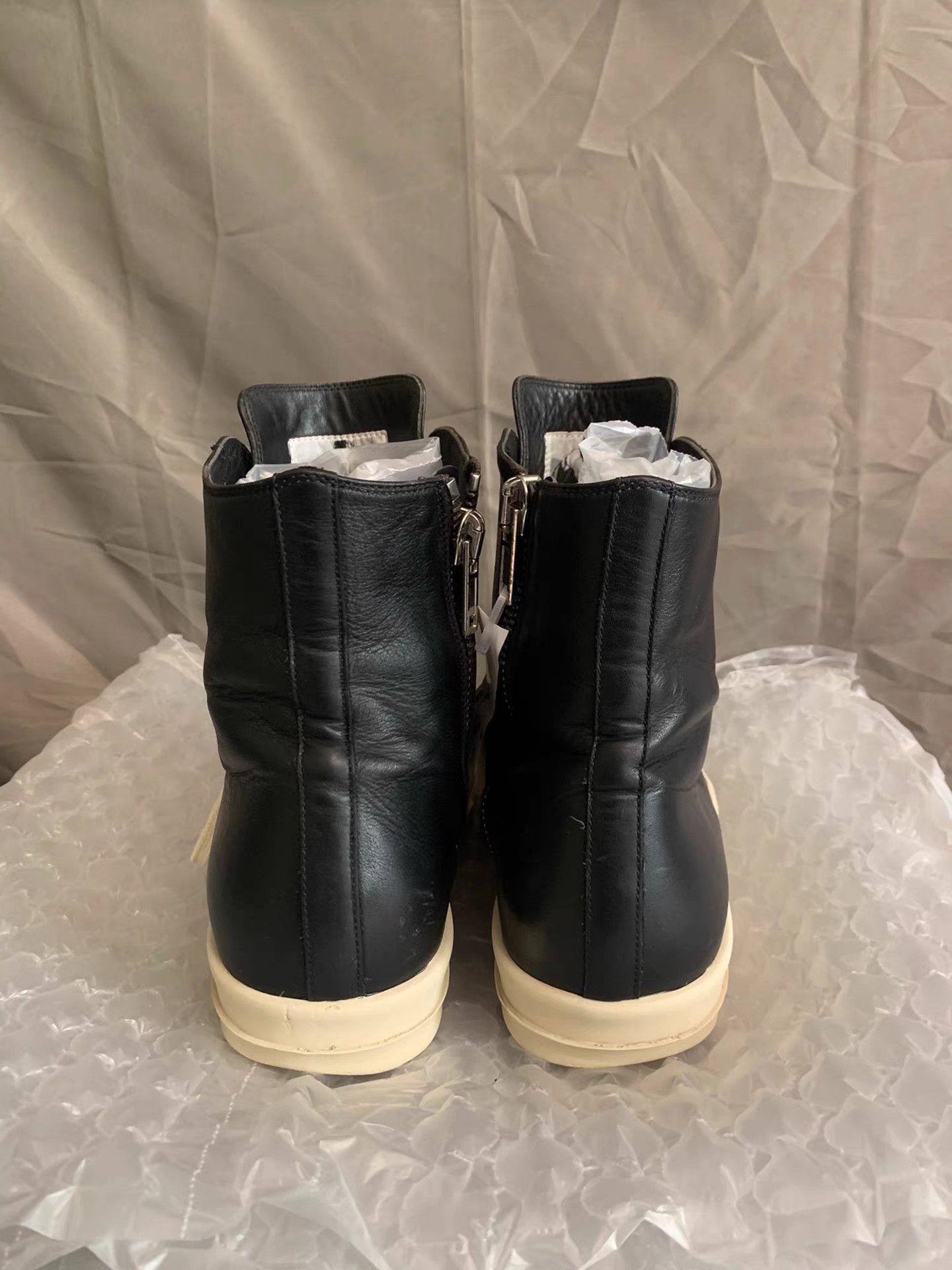 Rick Owens Rick Owens Mainline High Top Leather Ramones Size US 7 / EU 40 - 4 Thumbnail