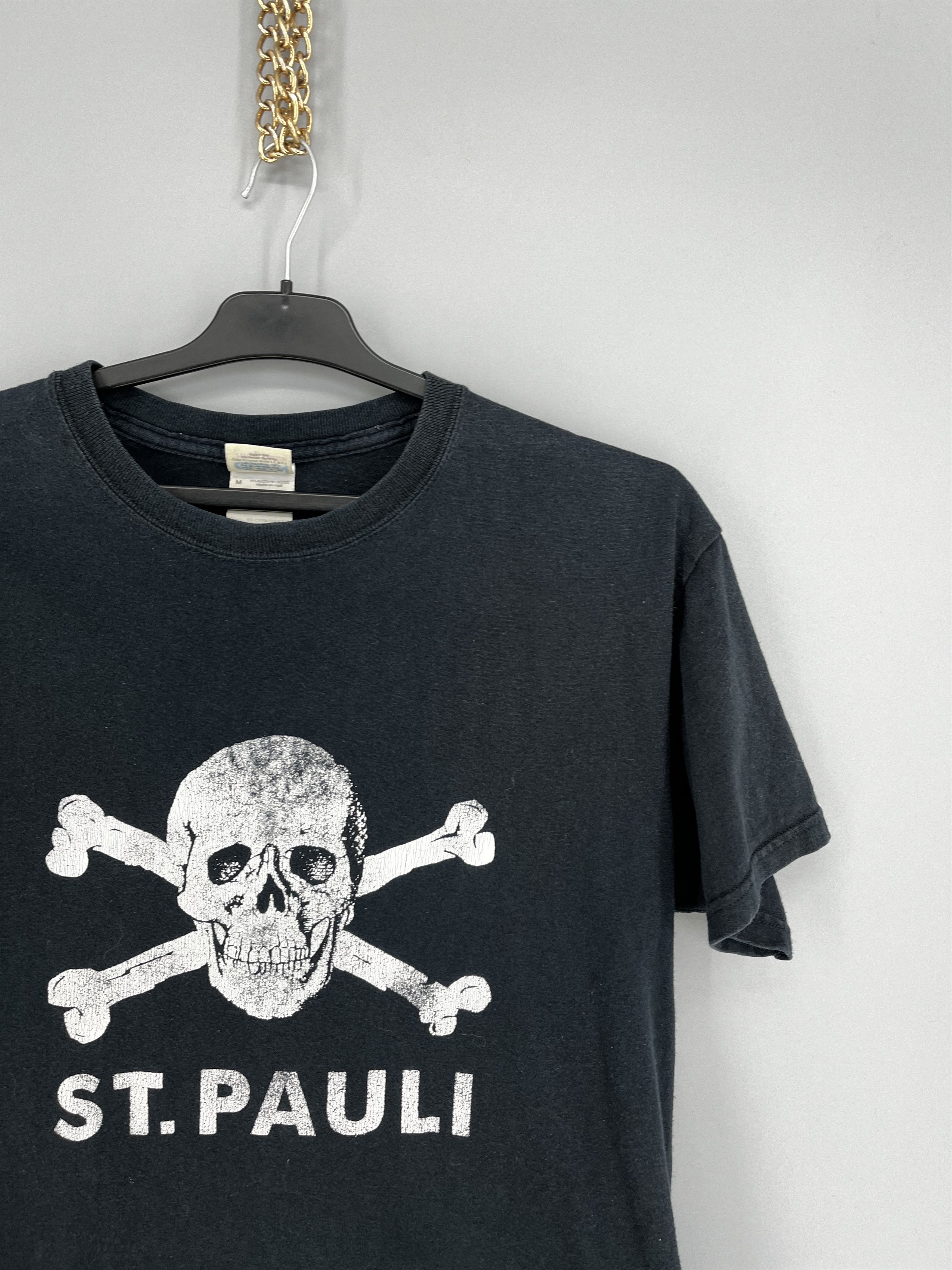 Saint Paul Vintage St.Pauli 90s Rare Blaxk Graphic Size M Size US M / EU 48-50 / 2 - 5 Thumbnail