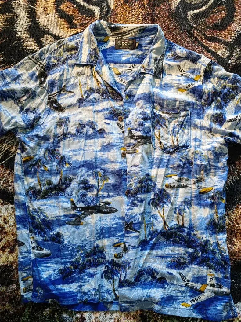 RRL Ralph Lauren RRL Ralph Lauren Old Hawaiian shirt Size US L / EU 52-54 / 3 - 4 Thumbnail