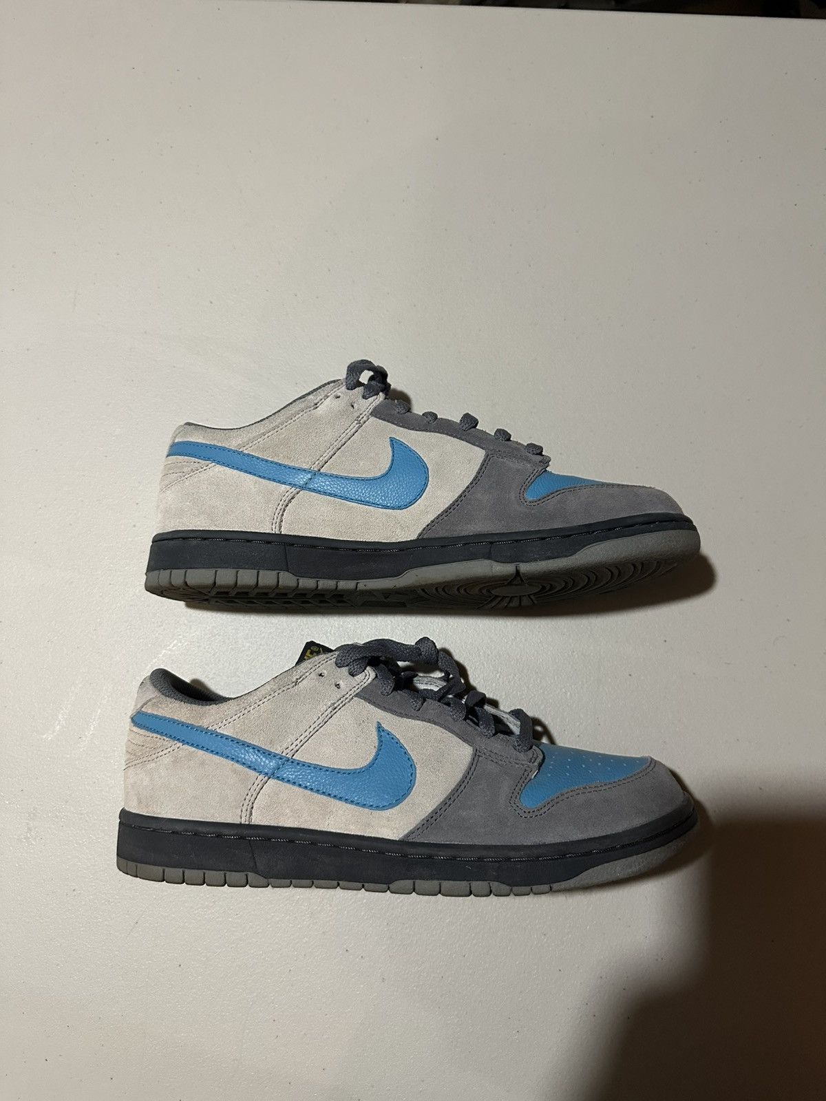 Nike 2006 Nike Dunk Low CL Neutral Gray Aqua Size US 9.5 / EU 42-43 - 2 Thumbnail
