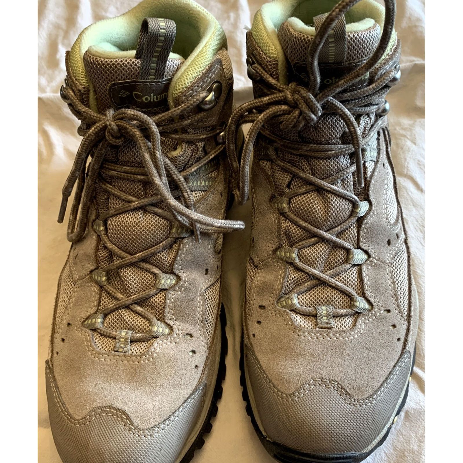Vintage Columbia Omni Grip High Top Athletic Hiking Shoe Womens Size 9.5 Gray BL3444-275 Waterproof Footwear Sneaker Outdoor Regular Womens Size L / US 10 / IT 46 - 5 Thumbnail