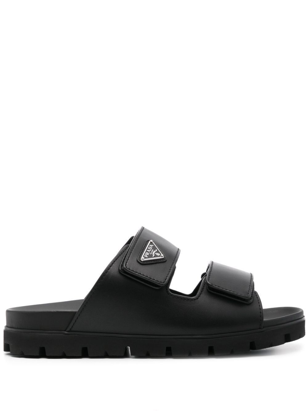 Prada LEATHER STRAP SANDALS Size US 7 / EU 40 - 1 Thumbnail