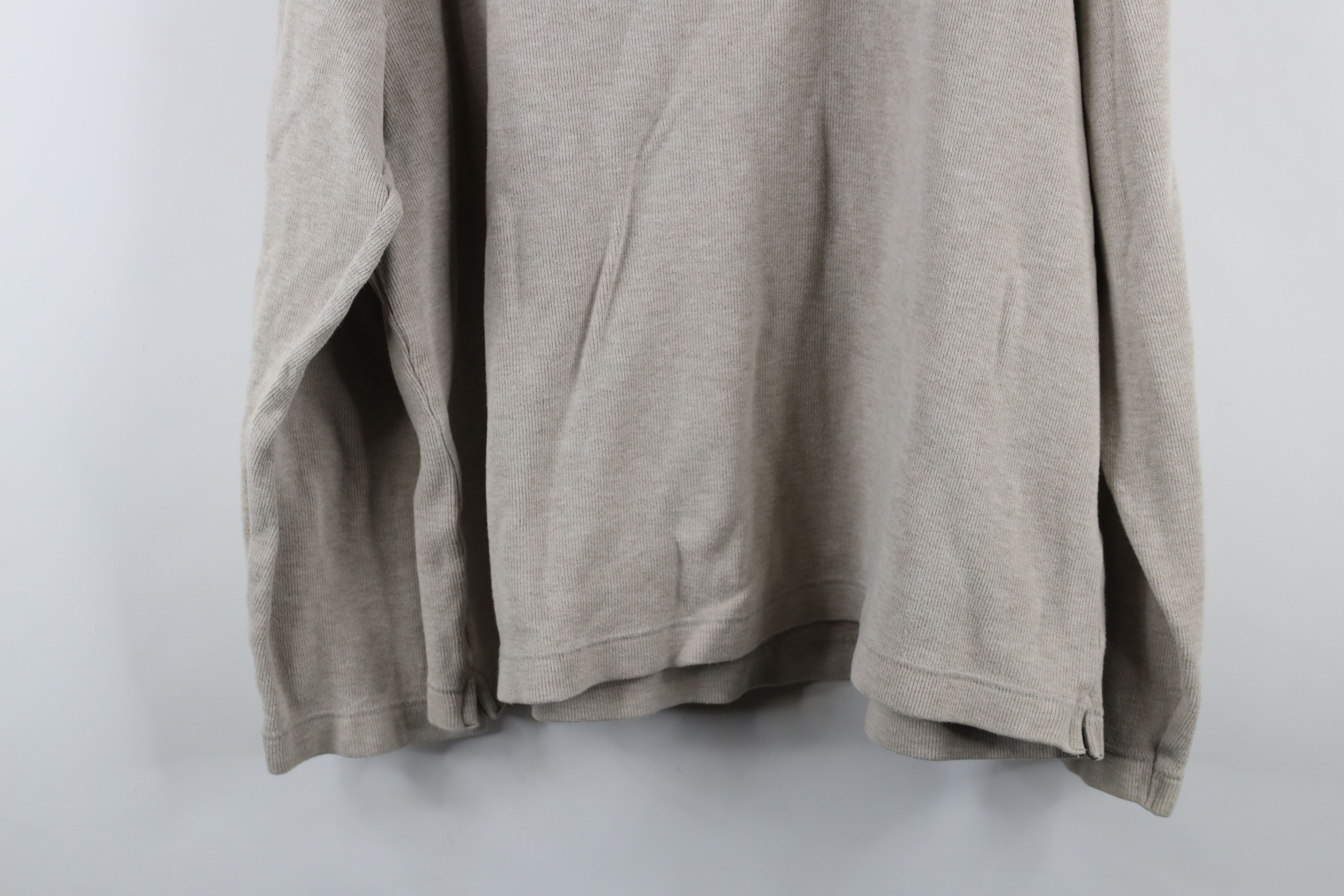 Gap × Vintage Vintage 90s Y2K Gap Cotton Ribbed Knit Long Sleeve T-Shirt Size US XXL / EU 58 / 5 - 14 Thumbnail