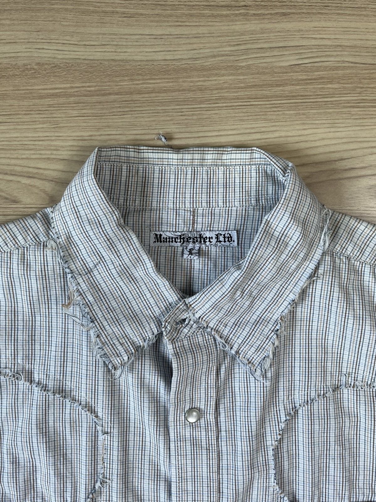 Japanese Brand Y2K Manchester LTD Long Sleeve Shirt Size US S / EU 44-46 / 1 - 6 Thumbnail