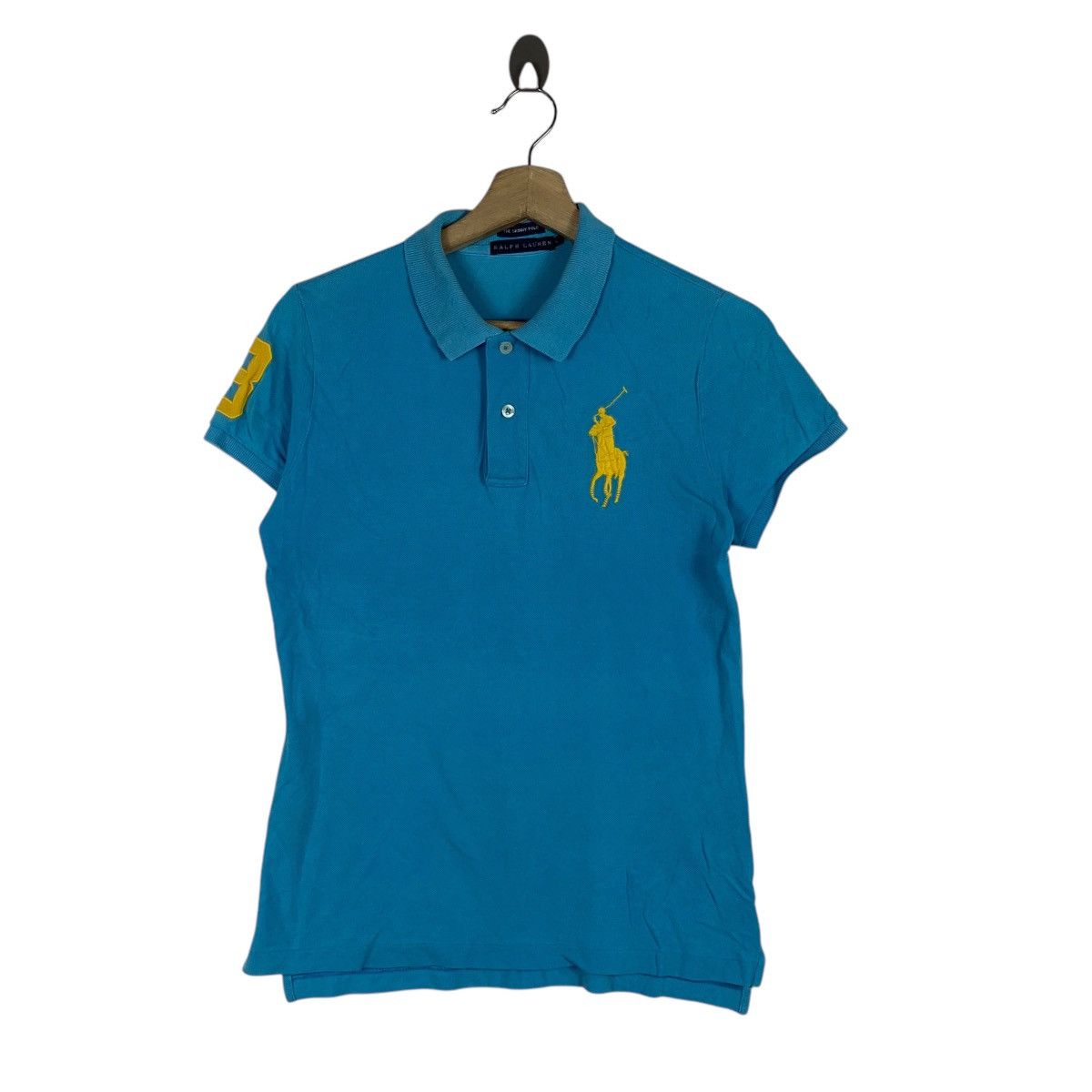 Polo Ralph Lauren Vintage POLO RALPH LAUREN Pony Skinny Fit Tee Shirt Top Size L / US 10 / IT 46 - 1 Thumbnail