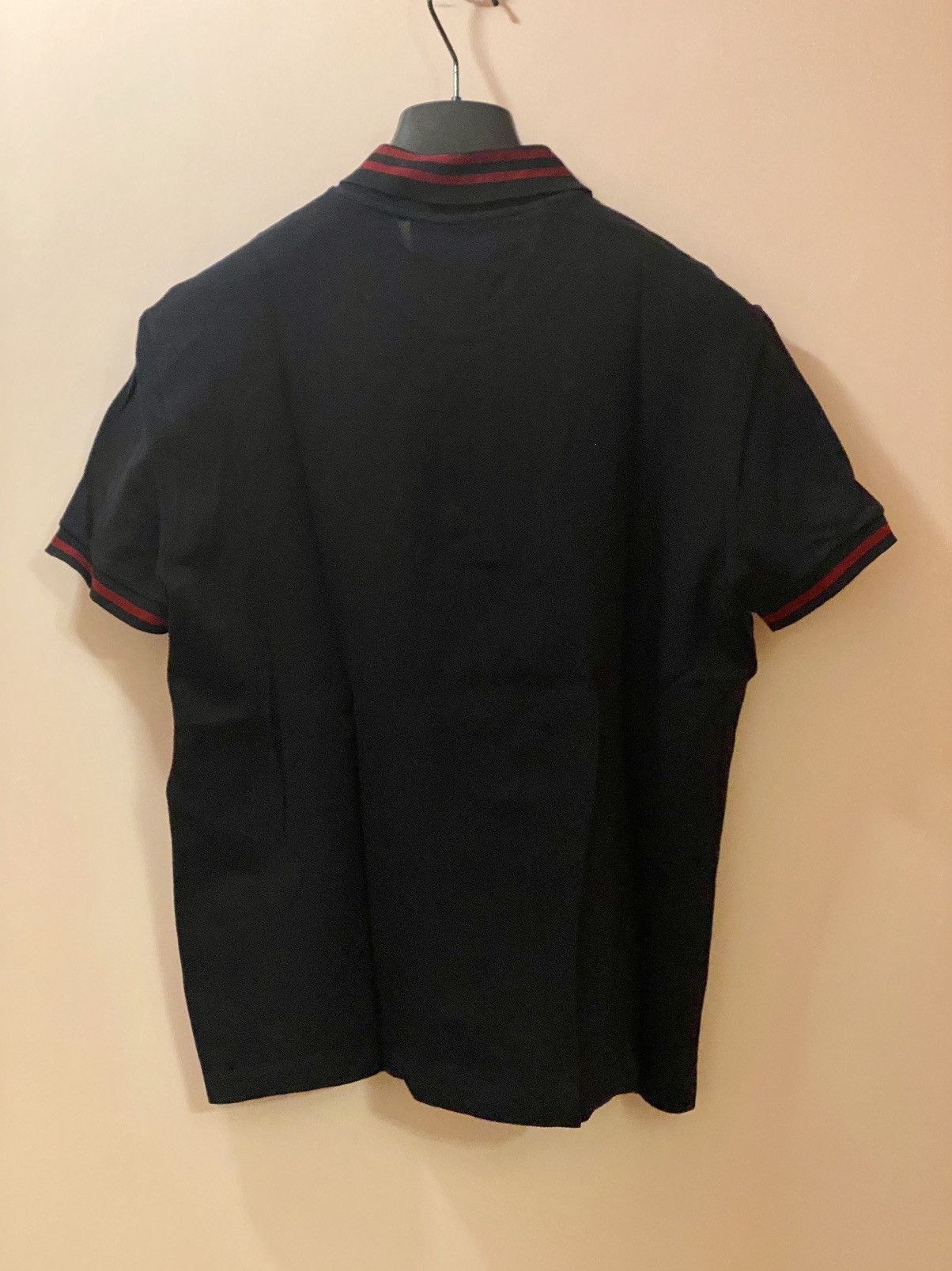 Gucci Gucci navy bee embroidered polo shirt S Size US S / EU 44-46 / 1 - 3 Thumbnail