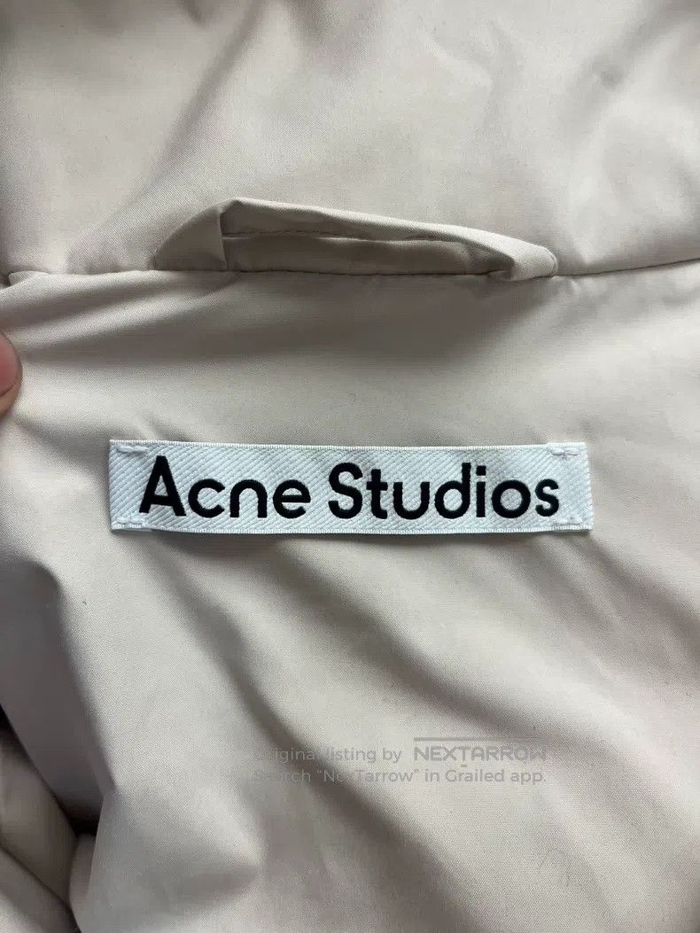 Acne Studios Acne Studios Long-sleeve short zip-up collar padded jacket Size XS / US 0-2 / IT 36-38 - 3 Thumbnail
