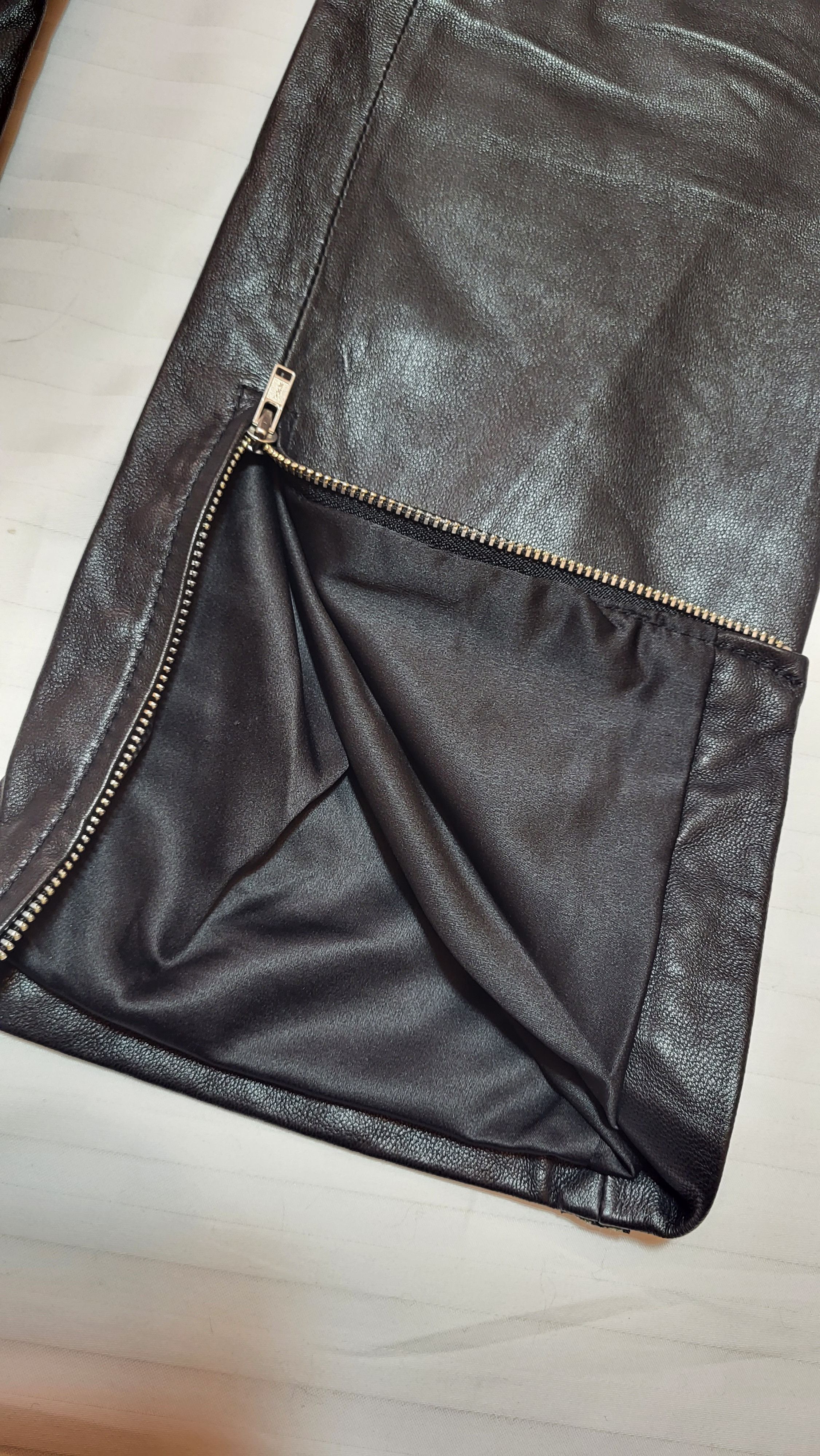 By Malene Birger 100% lamb leather pants BY Malene Birger q29950019 Zula r.42 Size 32" / US 10 / IT 46 - 13 Thumbnail