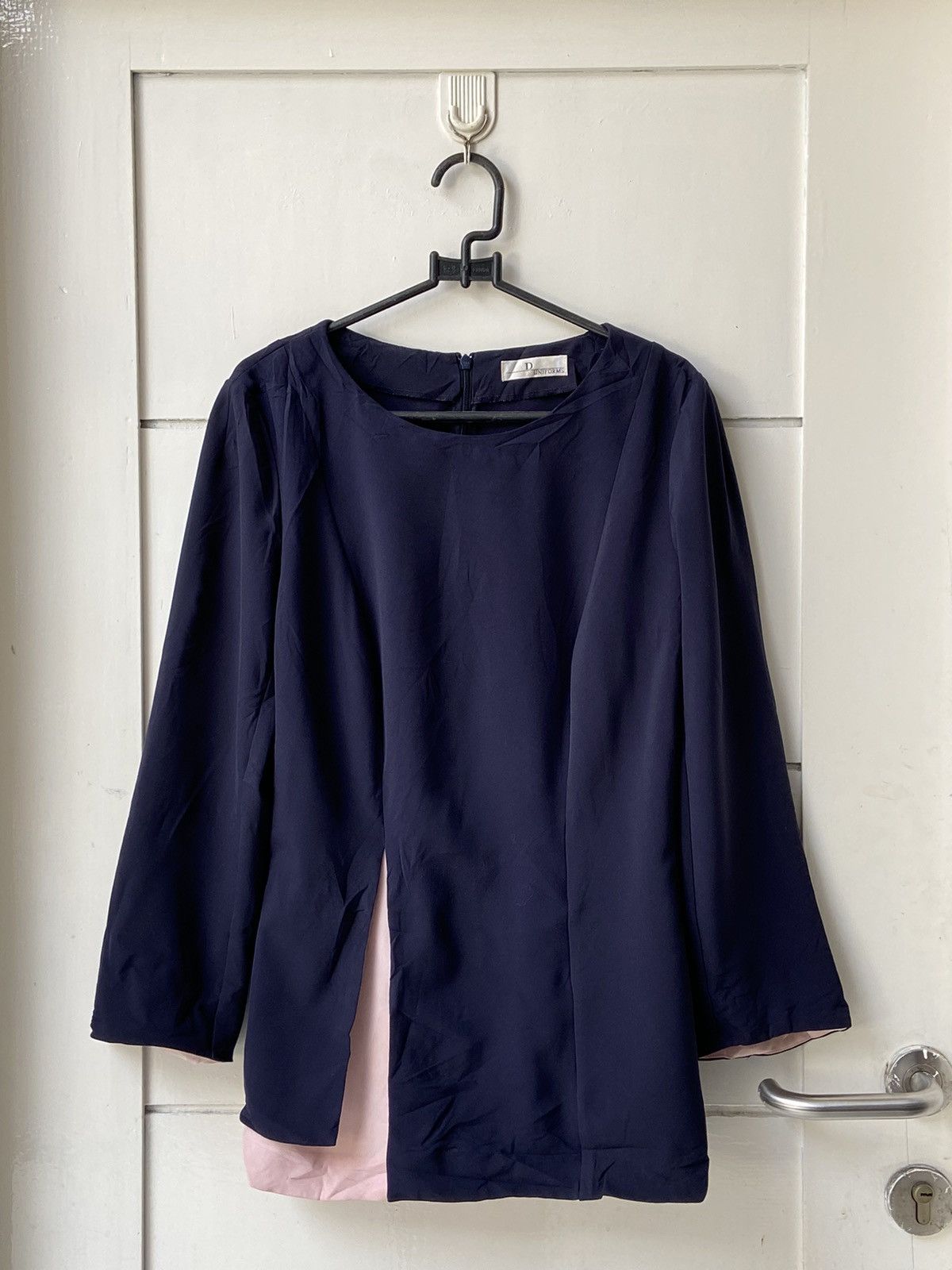 Dior D UNIFORMS Navy Blouse Size XS / US 0-2 / IT 36-38 - 9 Thumbnail