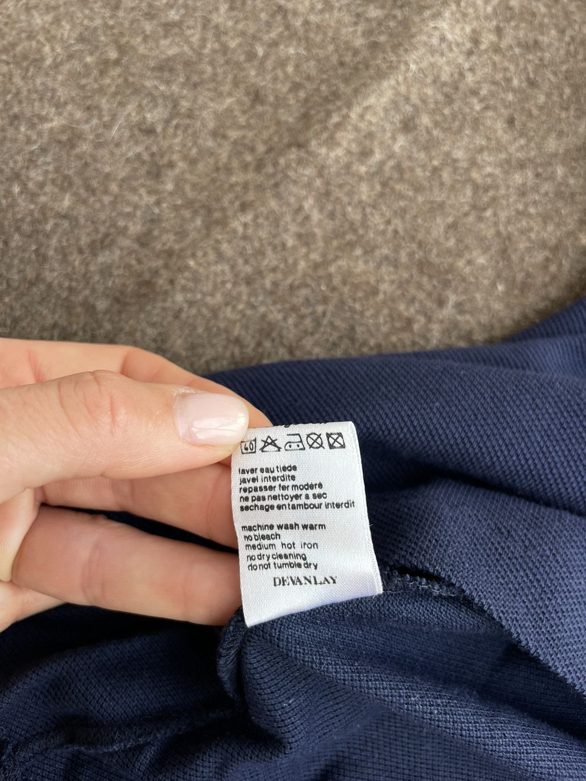 Lacoste × Vintage Vintage Lacoste Long Sleeve Polo Size US XL / EU 56 / 4 - 8 Thumbnail