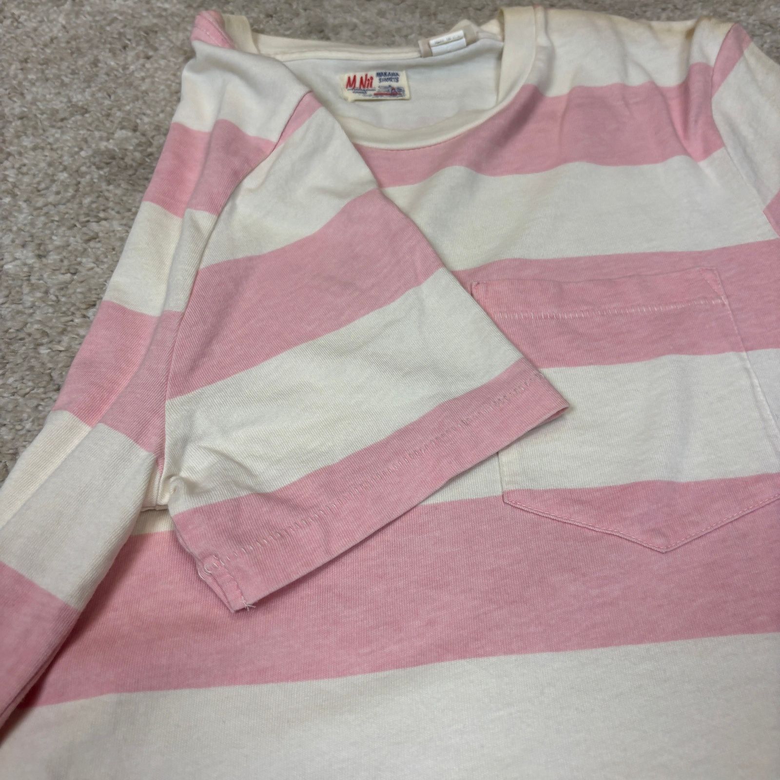 M.Nii M.Nii Striped TShirt Makaha Shorts Hawaii Surfer Men's XS Size US XS / EU 42 / 0 - 9 Thumbnail