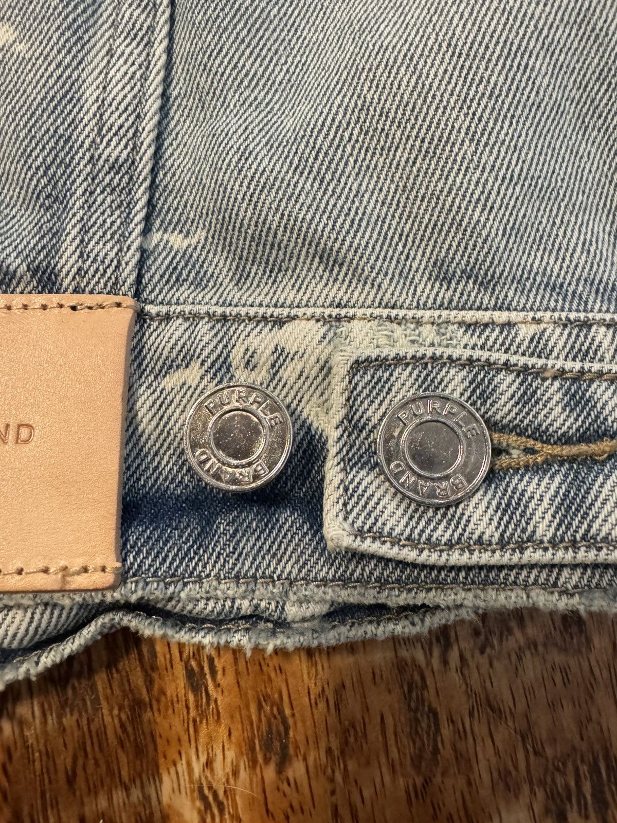Purple Brand Purple Brand Monogram Oversized Indigo Jacket S Small Size US S / EU 44-46 / 1 - 15 Thumbnail
