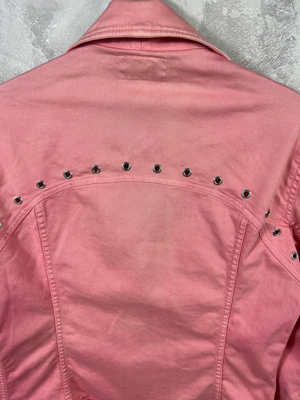Dolce & Gabbana × Vintage Vintage Dolce Gabbana Biker Denim Jacket Size M / US 6-8 / IT 42-44 - 11 Thumbnail