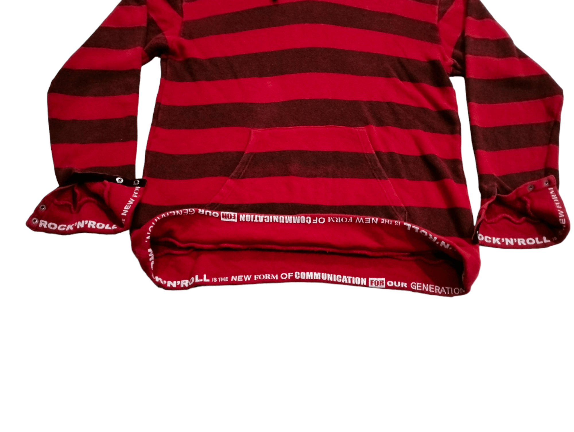 PPFM PPFM FullOver Hoodies Stripes Punk Style Size US M / EU 48-50 / 2 - 10 Thumbnail