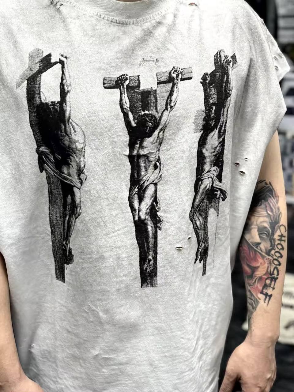 Japanese Brand × Vintage short-sleeve cotton T-shirt Size US XL / EU 56 / 4 - 6 Thumbnail