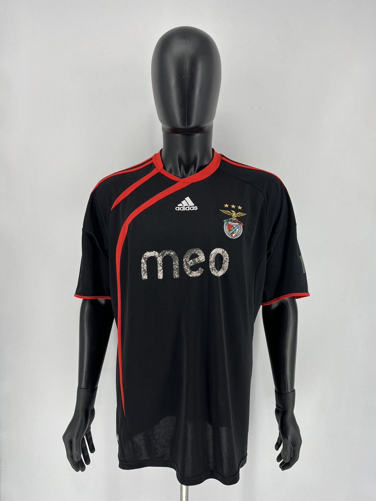 Adidas Vintage Retro Benfica 2009/10 Away Jersey Size US XL / EU 56 / 4 - 2 Thumbnail