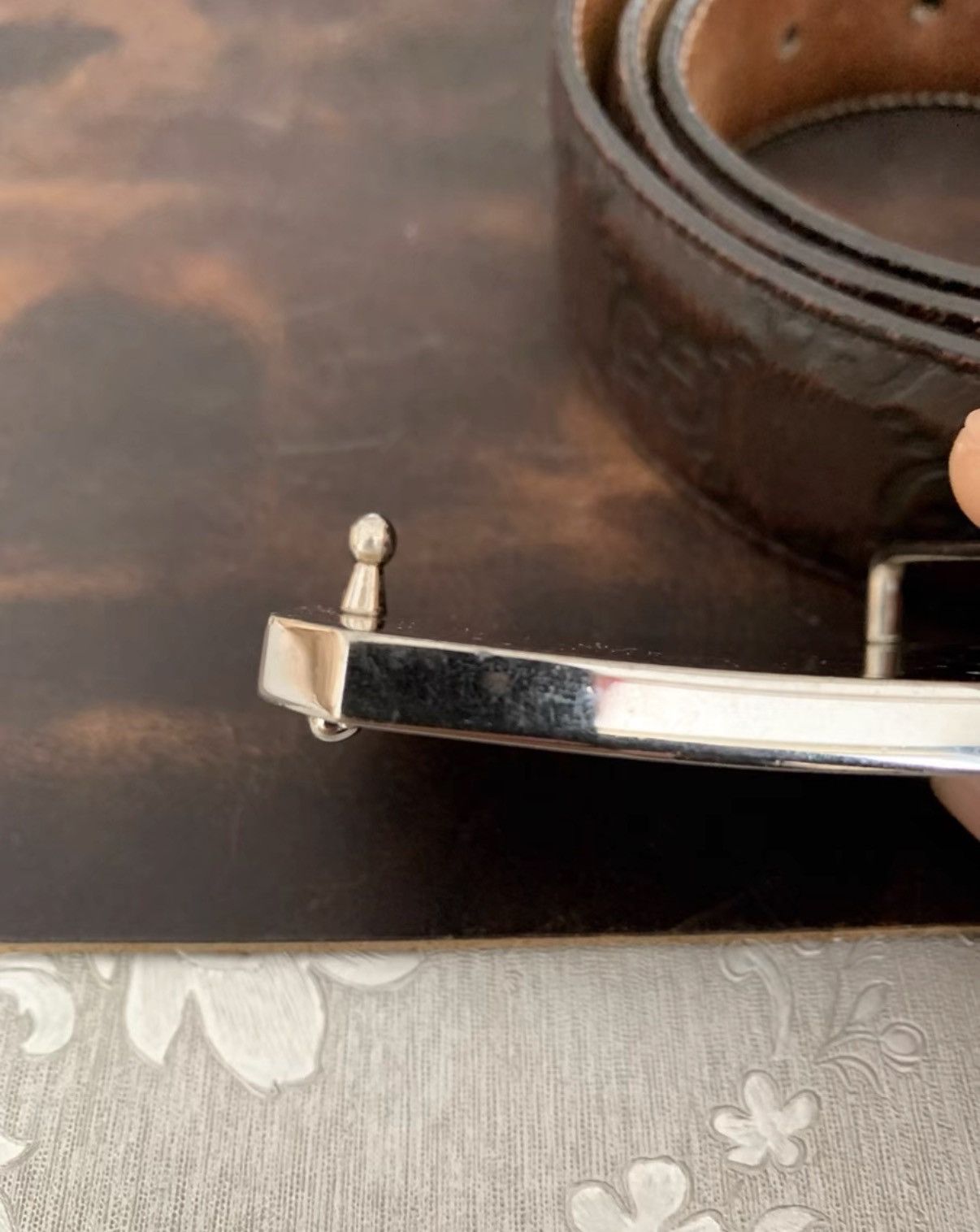 Gucci Gucci genuine leather belt K16 Size ONE SIZE - 2 Thumbnail