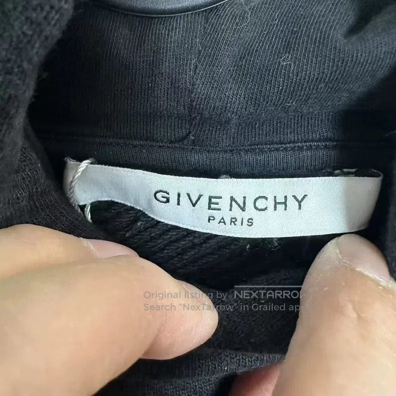 Givenchy Givenchy Black Logo Letter Printed Hoodie Size US XL / EU 56 / 4 - 3 Thumbnail