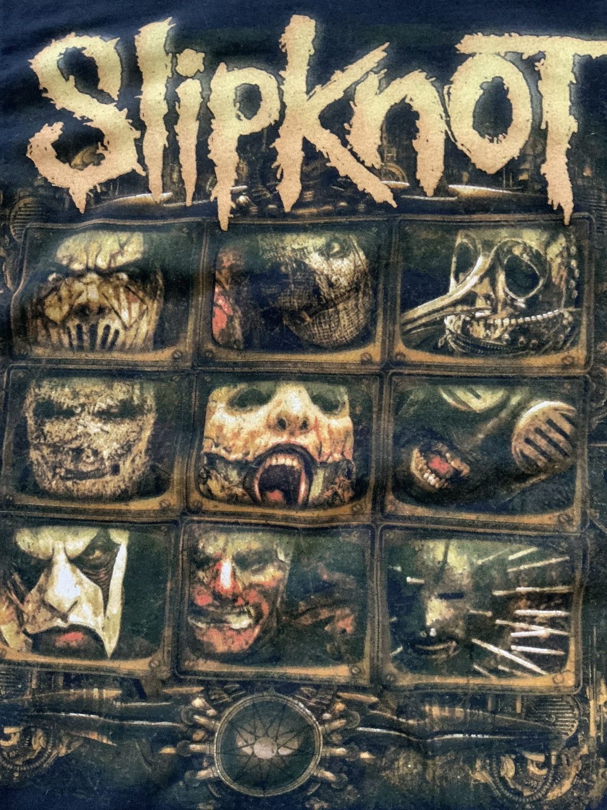Band Tees × Slipknot Slipknot Mask Heavy Metal Rock Nu Alternative Band T-Shirt Size US M / EU 48-50 / 2 - 5 Thumbnail