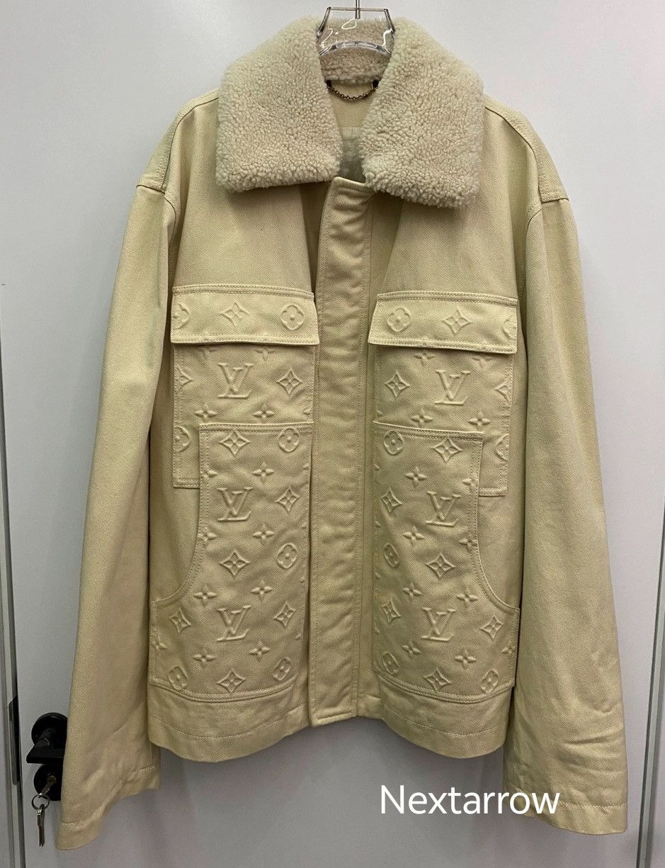 Louis Vuitton Louis Vuitton Embossed full print jacket 2412-Nextarrow Size US M / EU 48-50 / 2 - 1 Thumbnail