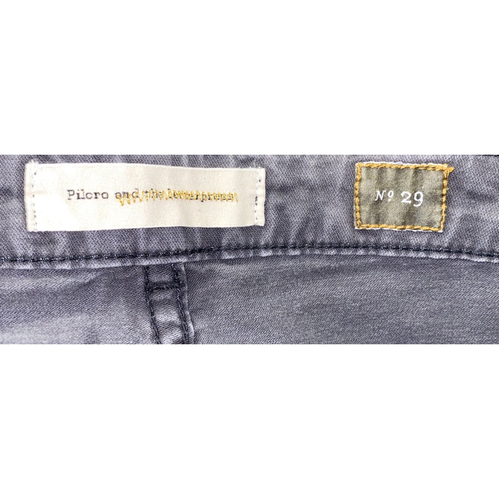 Vintage Pilcro Womens Gray Zip Fly Casual Pants Size 34 X 31 -> Pilcro Womens Gray Casual Pants Size 34 X 31 Size 24" / US 00 / IT 34 - 5 Thumbnail
