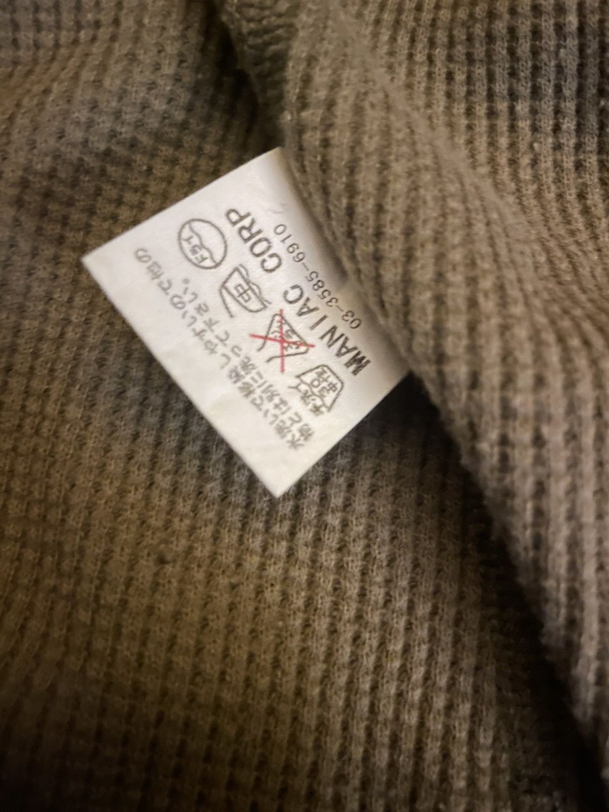 Le Grande Bleu (L.G.B.) Military LGB Waffle Knit Hoodie Size XS / US 0-2 / IT 36-38 - 5 Thumbnail