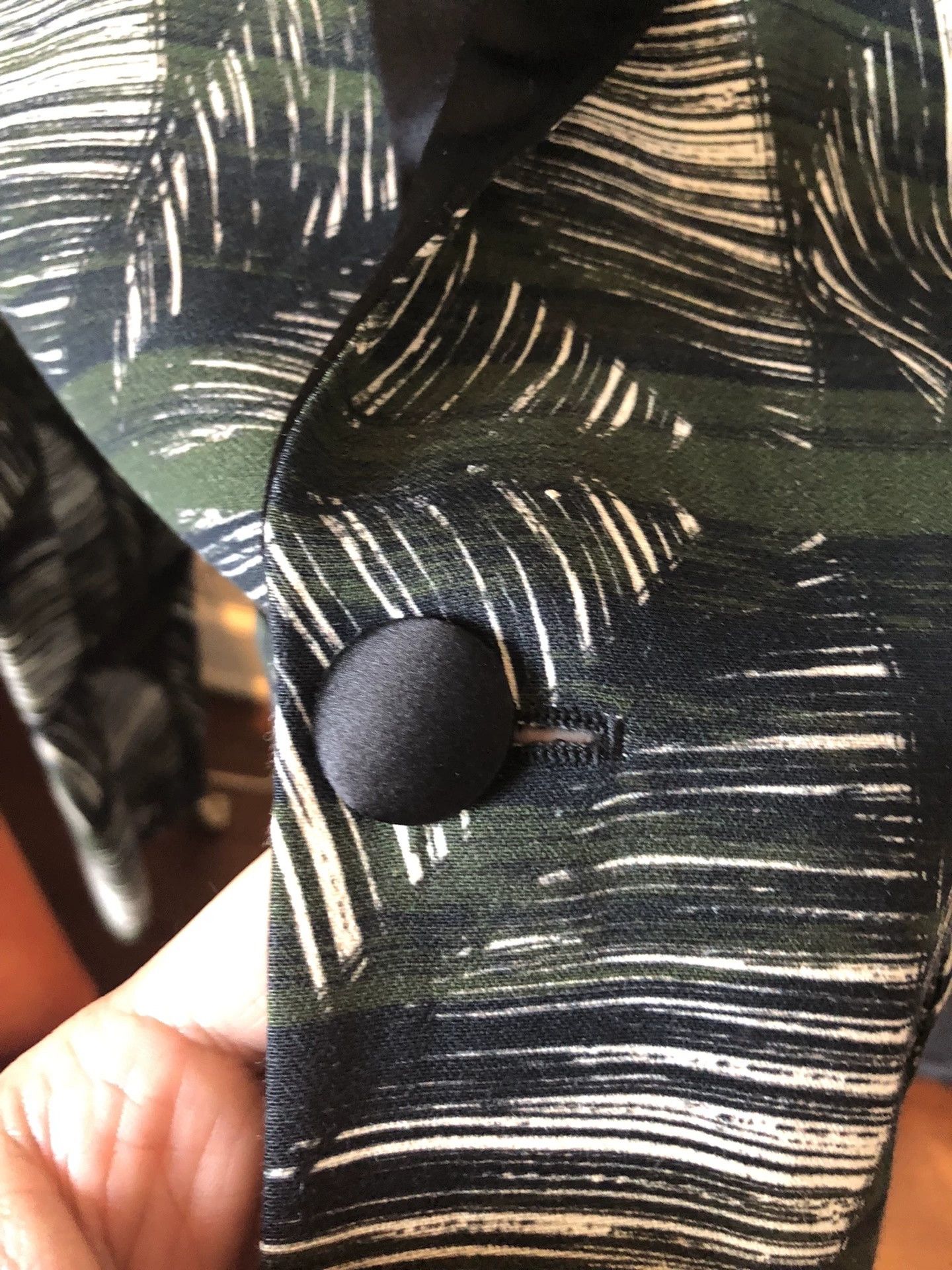 Dsquared2 Dsquared2 Green Tropical Print Linen Suit Size US M / EU 48-50 / 2 - 3 Thumbnail
