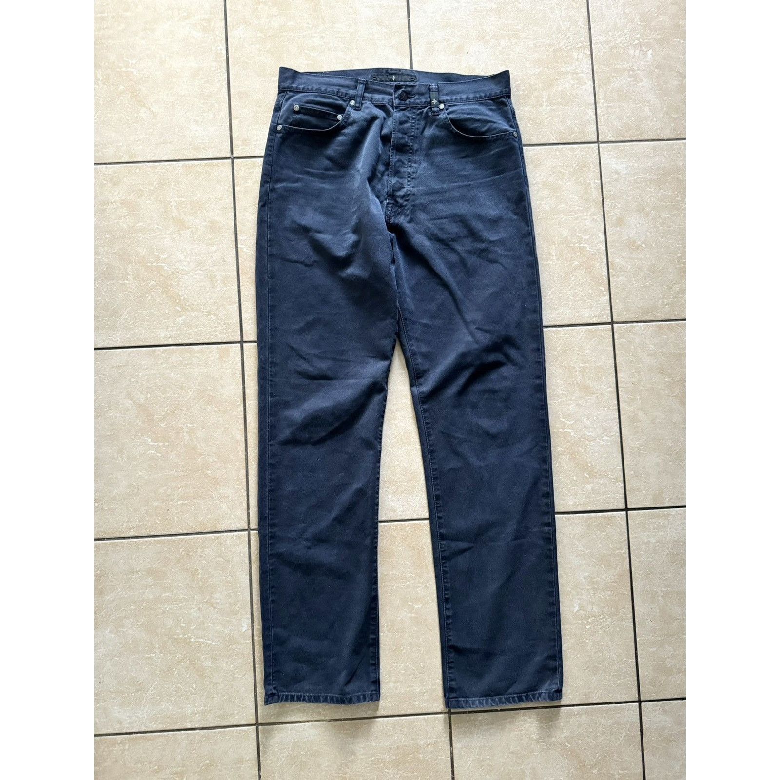 Stone Island Vintage Stone Island Denim pants Size US 34 / EU 50 - 1 Thumbnail