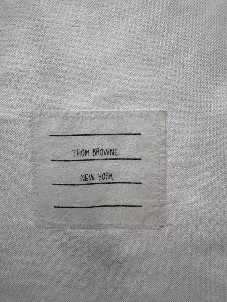 Thom Browne Thom Browne A pink striped shirt over the chest Size US XS / EU 42 / 0 - 8 Thumbnail