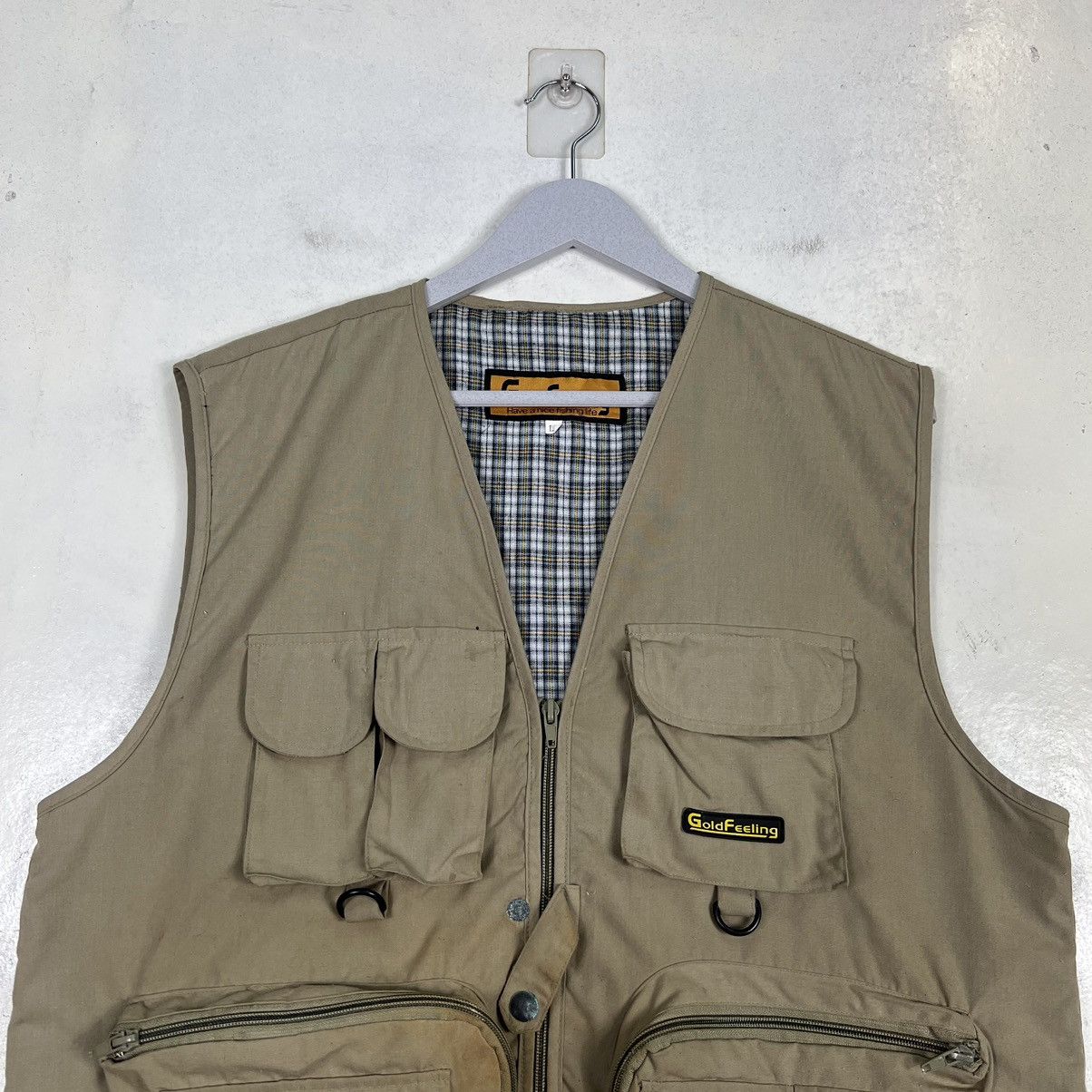 Japanese Brand 🔥 GOLD FELING MULTI POCKET FISHING VEST Size US L / EU 52-54 / 3 - 3 Thumbnail