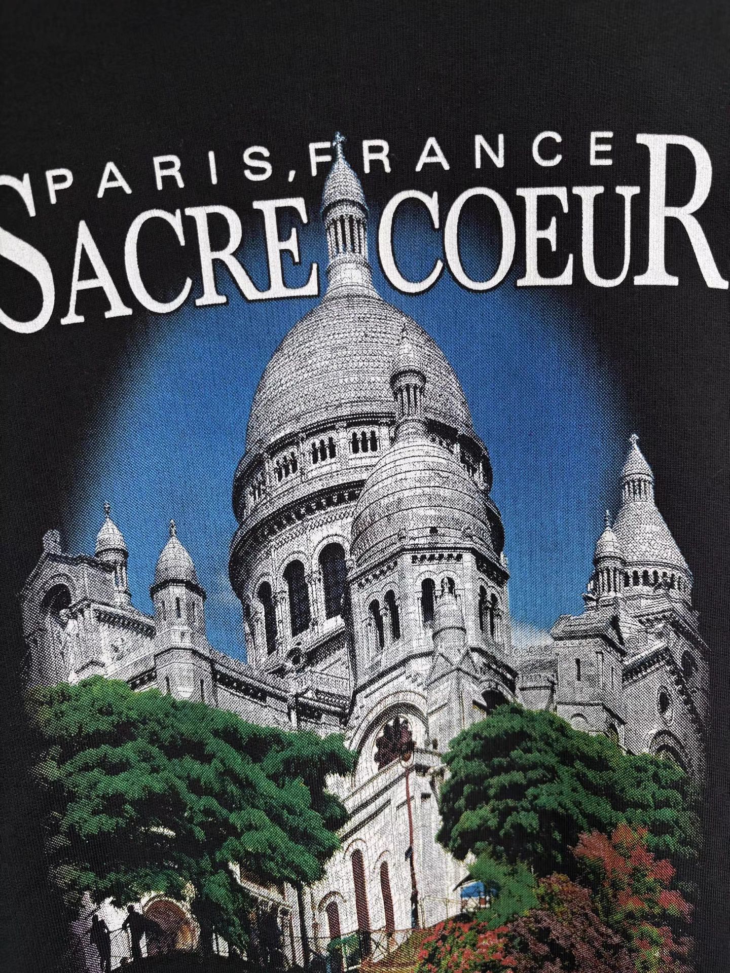 Balenciaga BALENCIAGA Notre-Dame Print Hoodie K1 Size US M / EU 48-50 / 2 - 3 Thumbnail