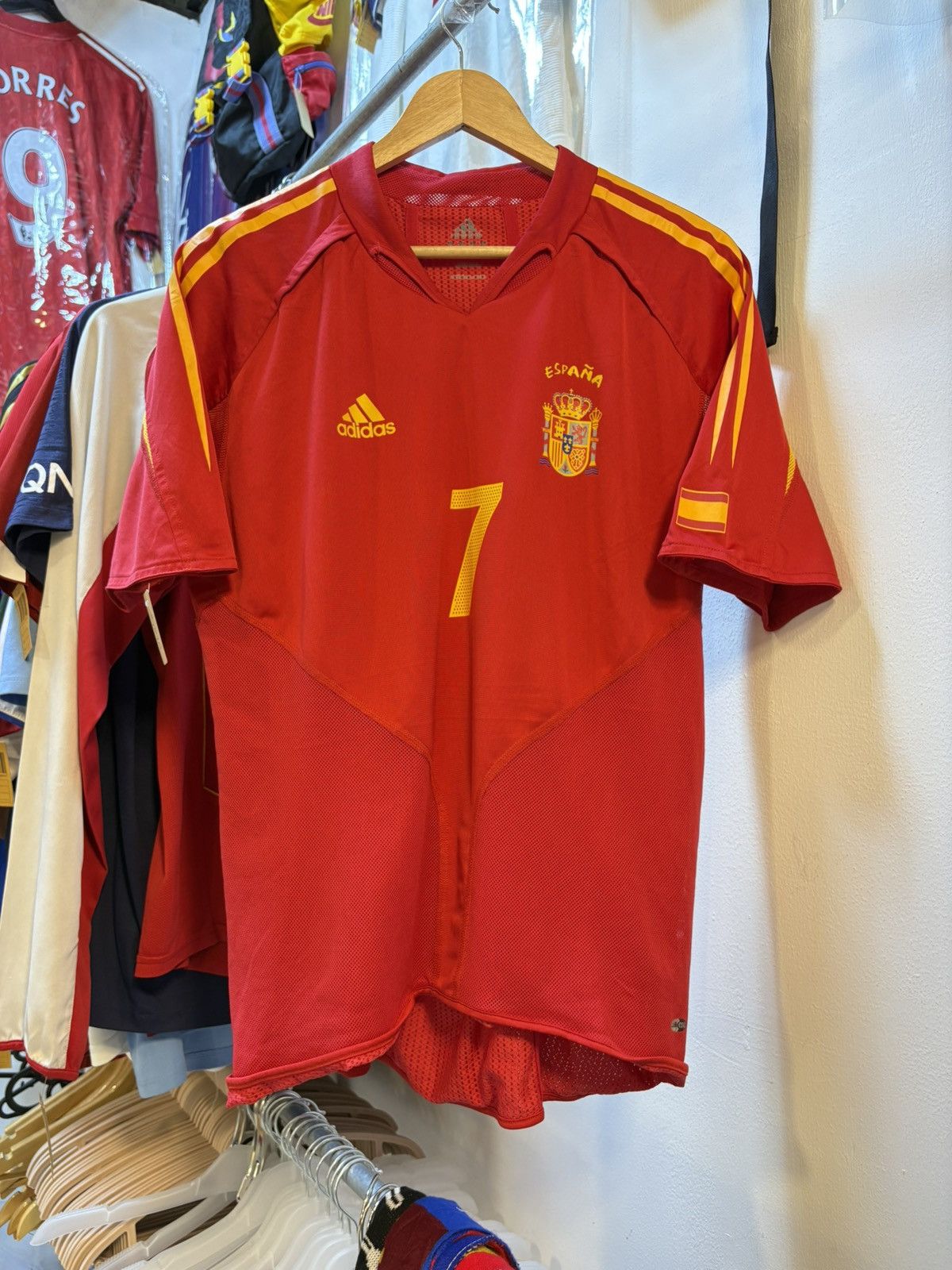 Vintage 2004-2006 Spain Football Team Home Kit