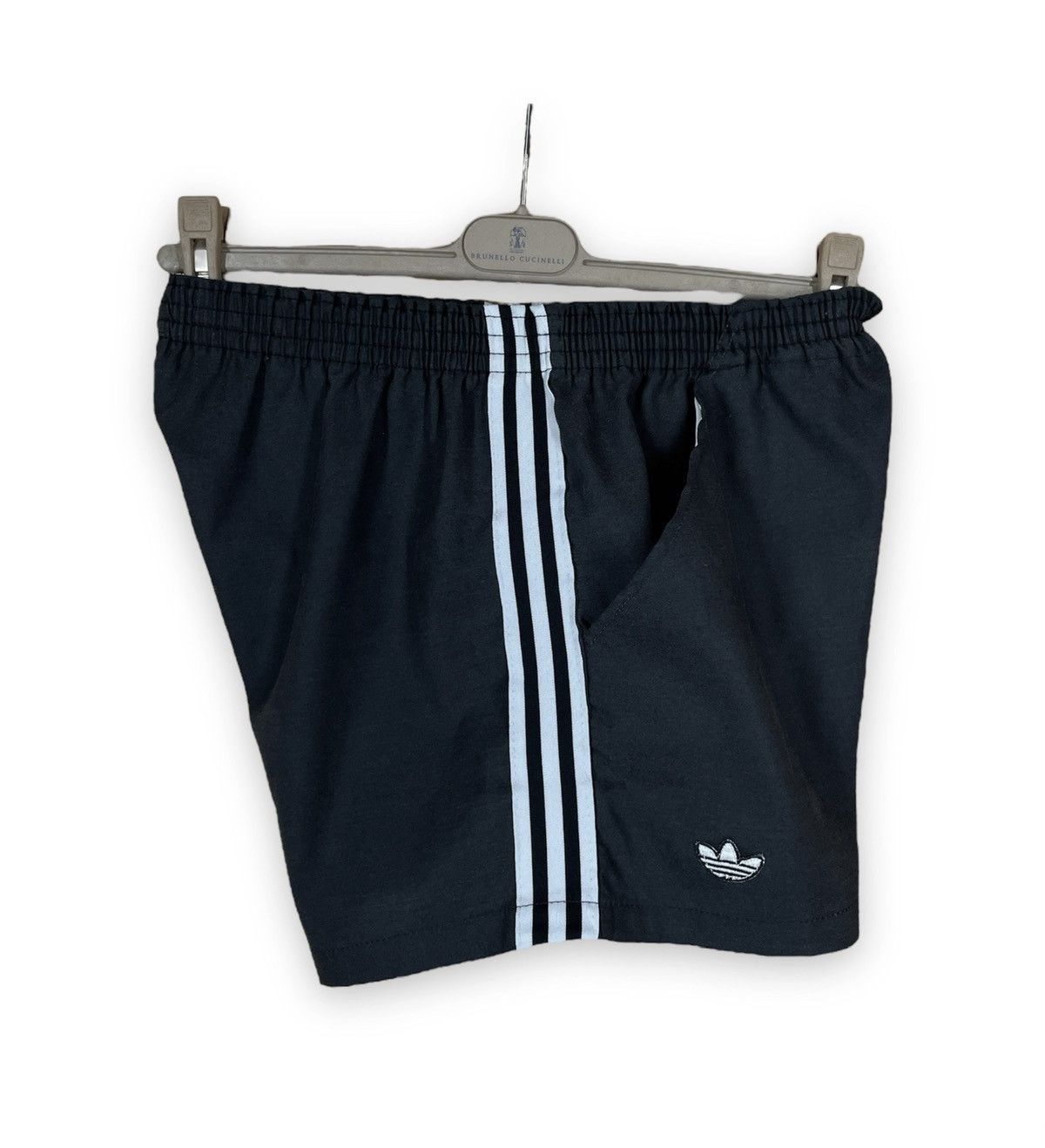Adidas 70s VENTEX FRANCE Trefoil 3-Stripes Sprinter Running Shorts Size US 32 / EU 48 - 6 Thumbnail