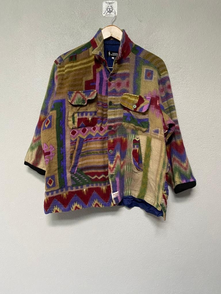 Nigel Cabourn Nigel Cabourn native navajo wool button jacket Size US M / EU 48-50 / 2 - 1 Thumbnail