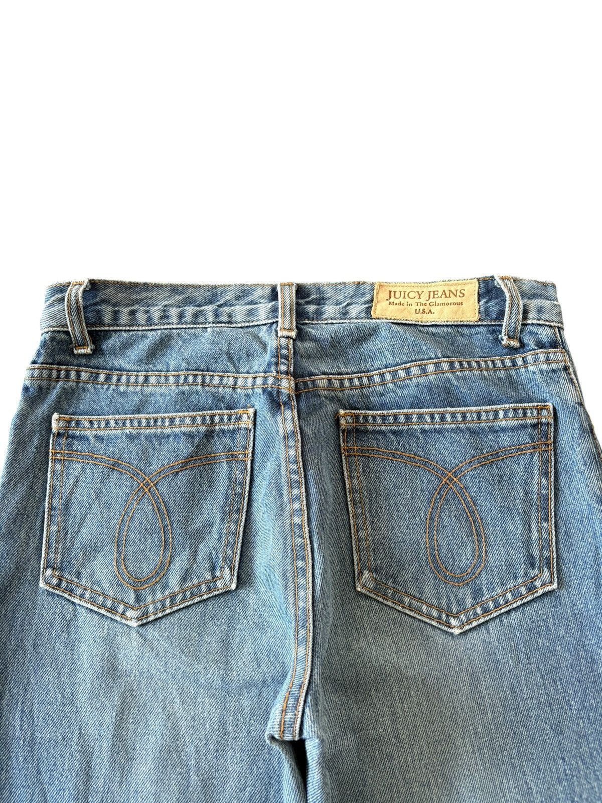 Hysteric Glamour Vintage Japanese Brand Blue Wash Flare Jeans Size 28" / US 6 / IT 42 - 5 Thumbnail