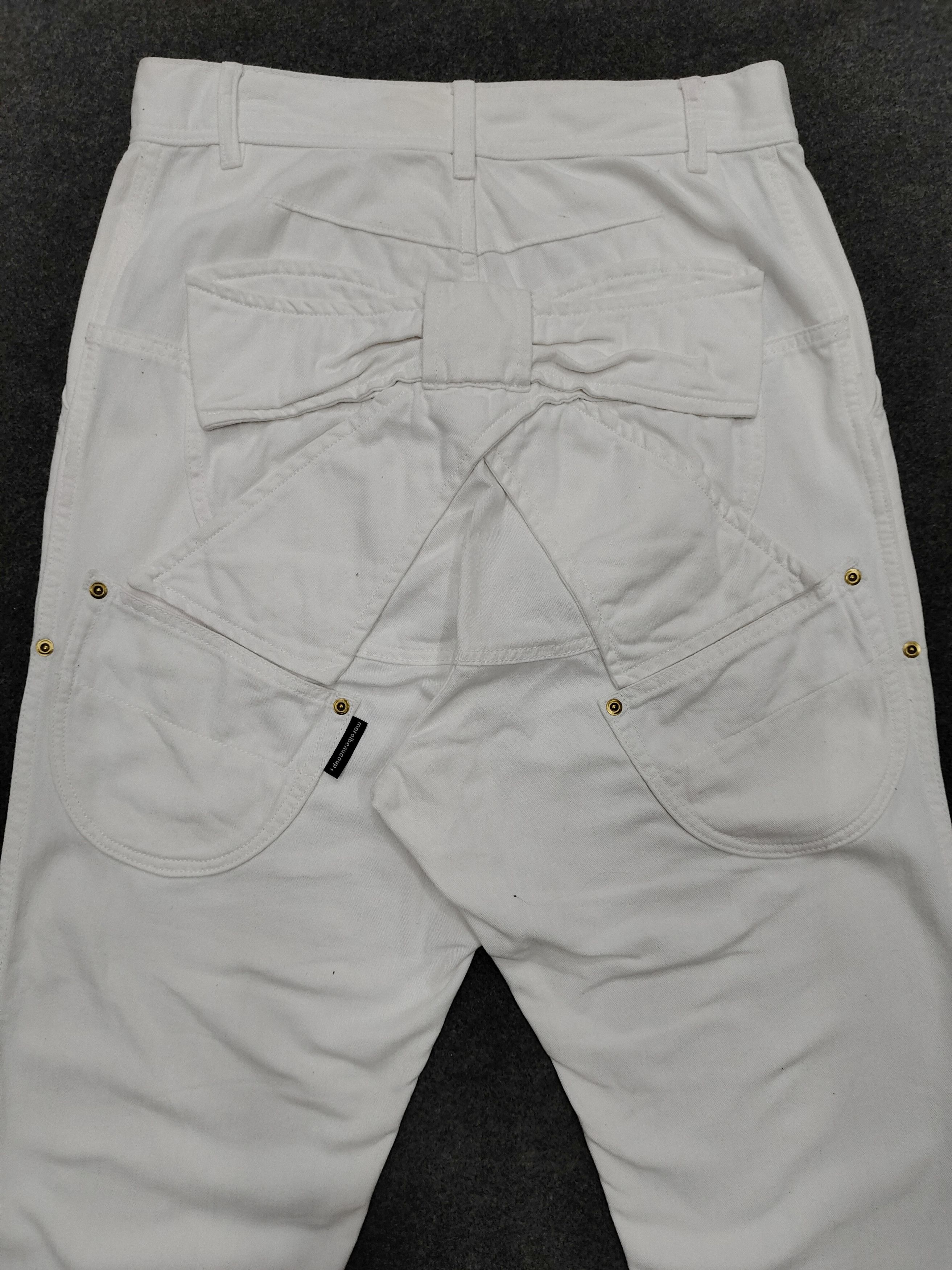 mercibeaucoup DOPE💥Mercibeaucoup🇯🇵 Drop Crotch Big Tape Trouser Size 30" / US 8 / IT 44 - 2 Thumbnail