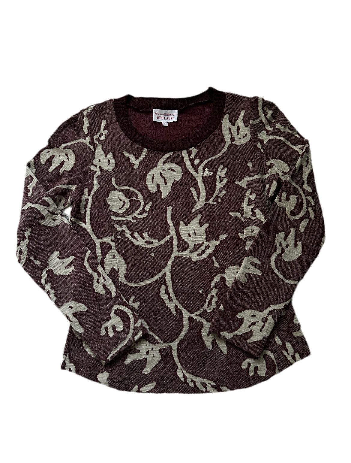 Vivienne Westwood Vivienne Westwood Floral Orb Sweater Size XS / US 0-2 / IT 36-38 - 1 Thumbnail
