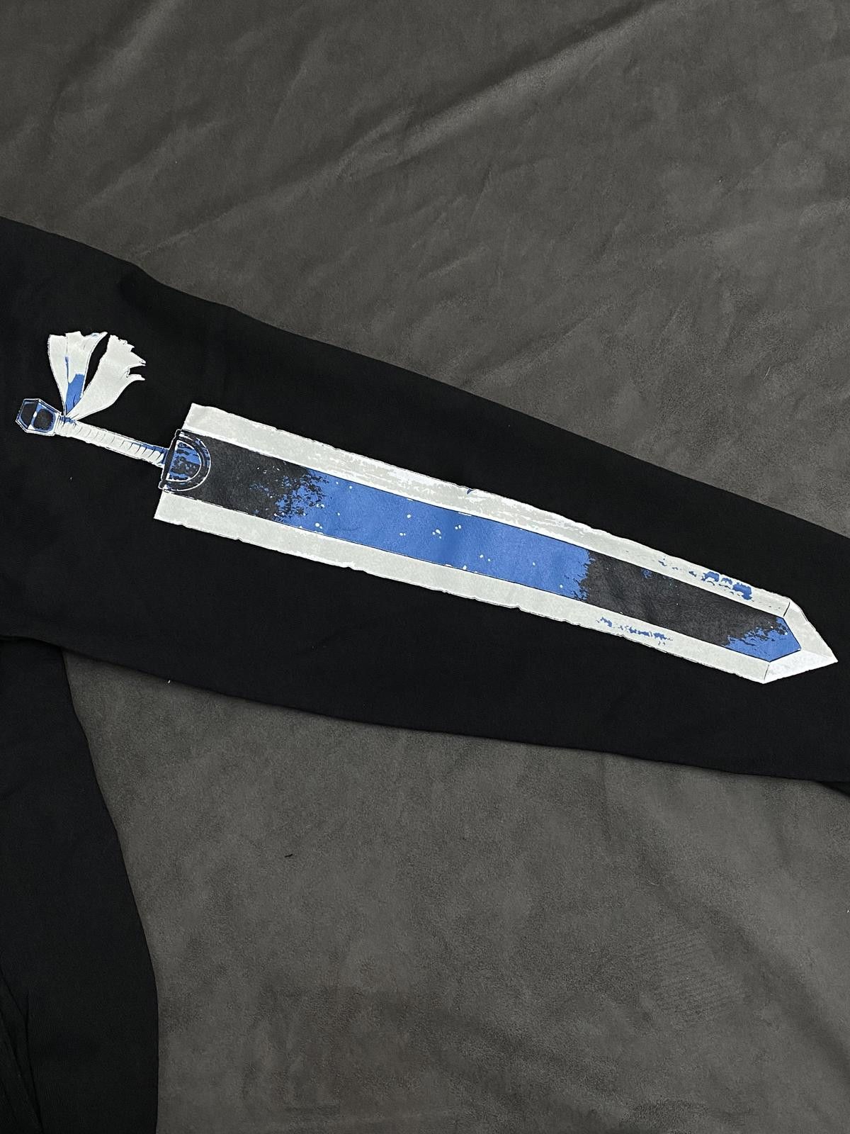 Japanese Brand Deadstock Berserk Guts Jumbo Print Black Hoodie Medium Size US M / EU 48-50 / 2 - 7 Thumbnail