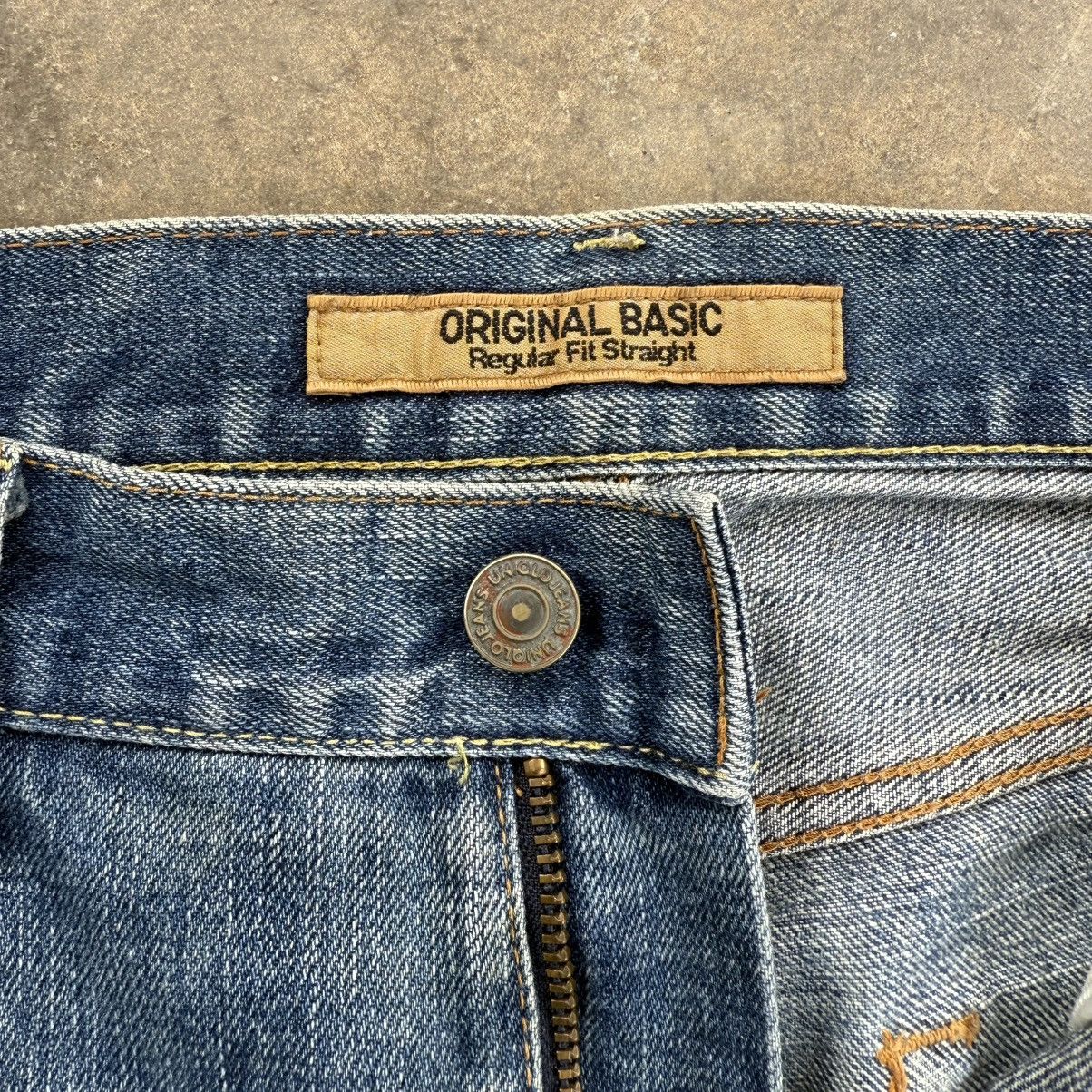 Japanese Brand VINTAGE JAPANESE FADED JEAN DENIM PANTS Size US 33 - 8 Thumbnail