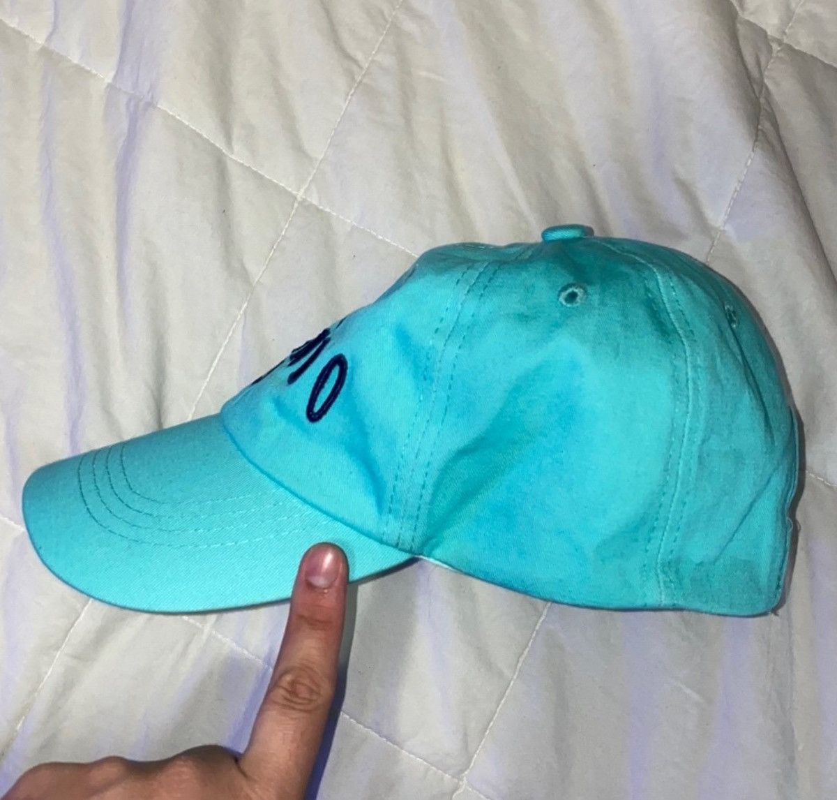 Vintage Orlando Florida Classic Hat (Turquoise) one size adjustable Size ONE SIZE - 6 Thumbnail