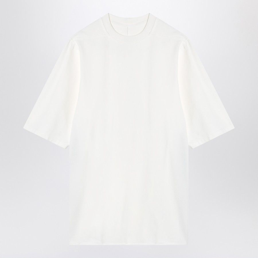 Rick Owens Drkshdw o1d2blof0226 Oversized T-Shirt in White Size US L / EU 52-54 / 3 - 1 Thumbnail