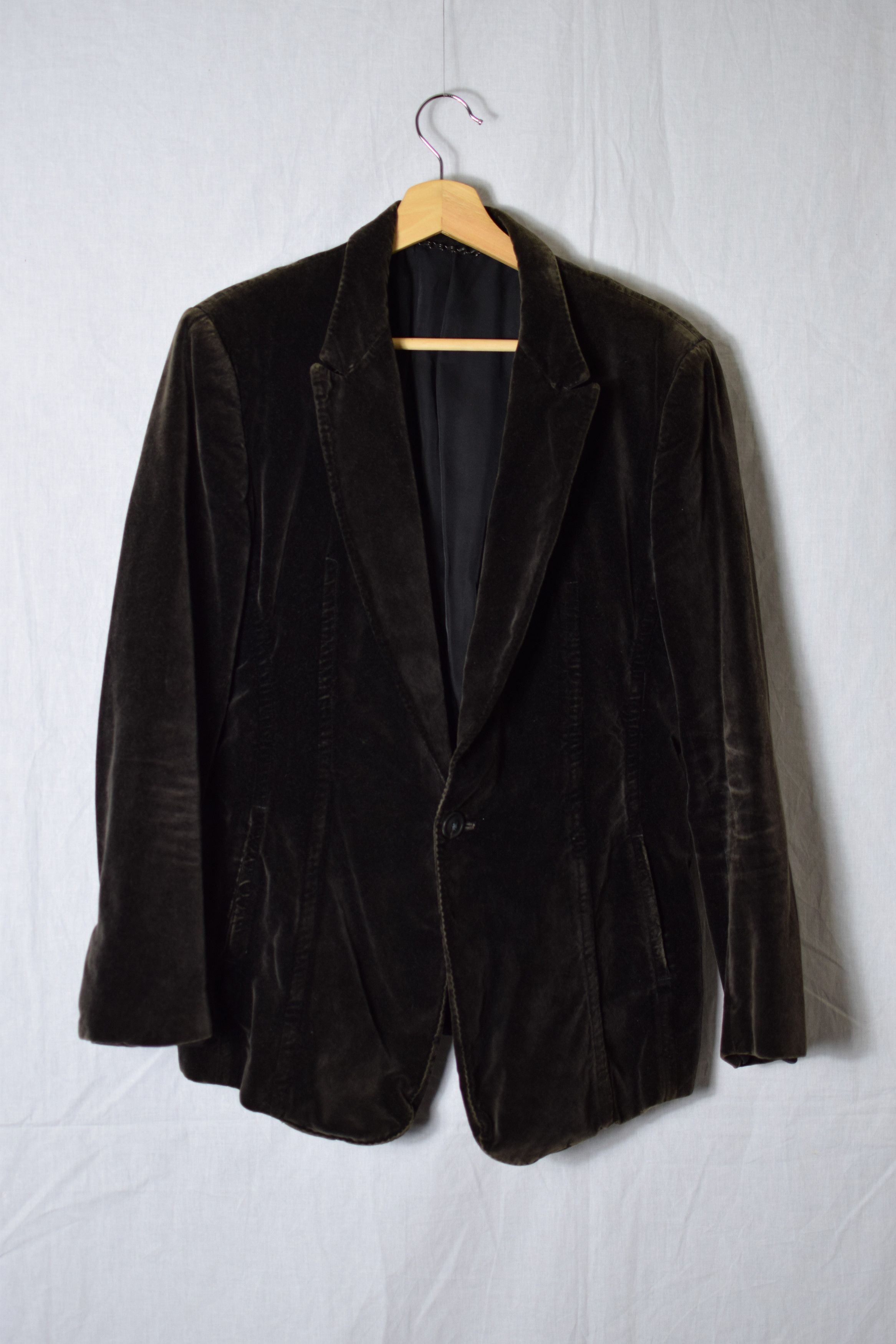 Julius Julius AW05 Thieves Velvet Blazer Size 48R - 2 Thumbnail