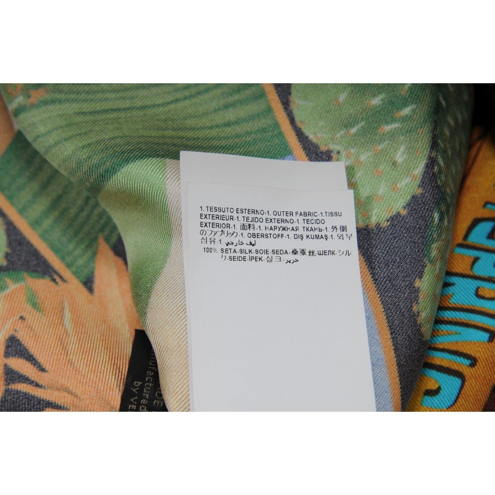 Versace Silk Palm Springs Desert Cactus Button Down Shirt IT 42 Size US M / EU 48-50 / 2 - 13 Thumbnail