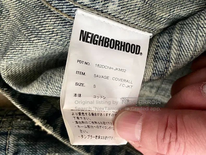 Neighborhood Neighborhood Denim Jacket Size US S / EU 44-46 / 1 - 8 Thumbnail