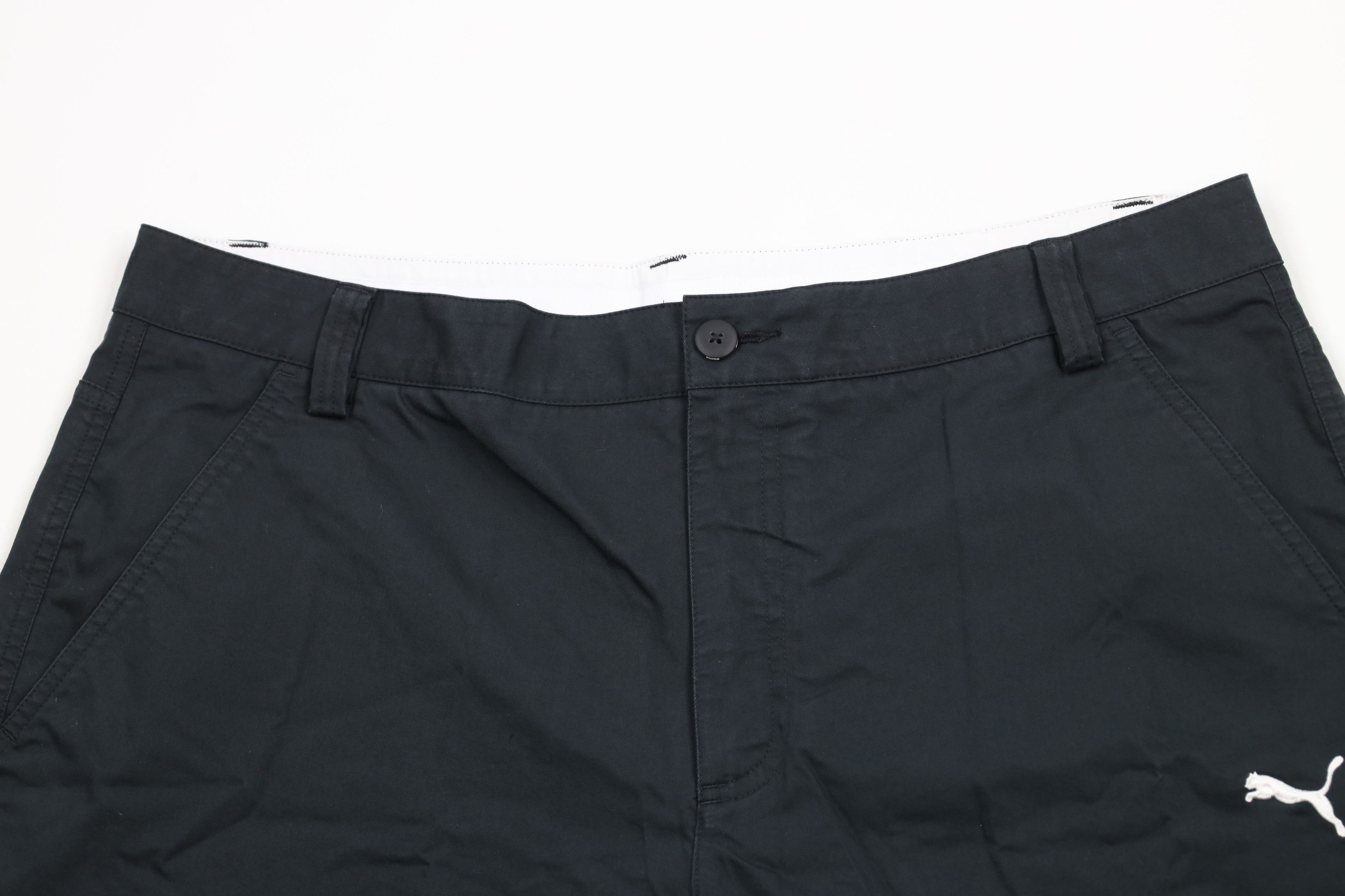 Puma × Vintage Puma Golf Golfing Golf Chino Shorts Black Rickie Fowler Size US 38 / EU 54 - 2 Thumbnail