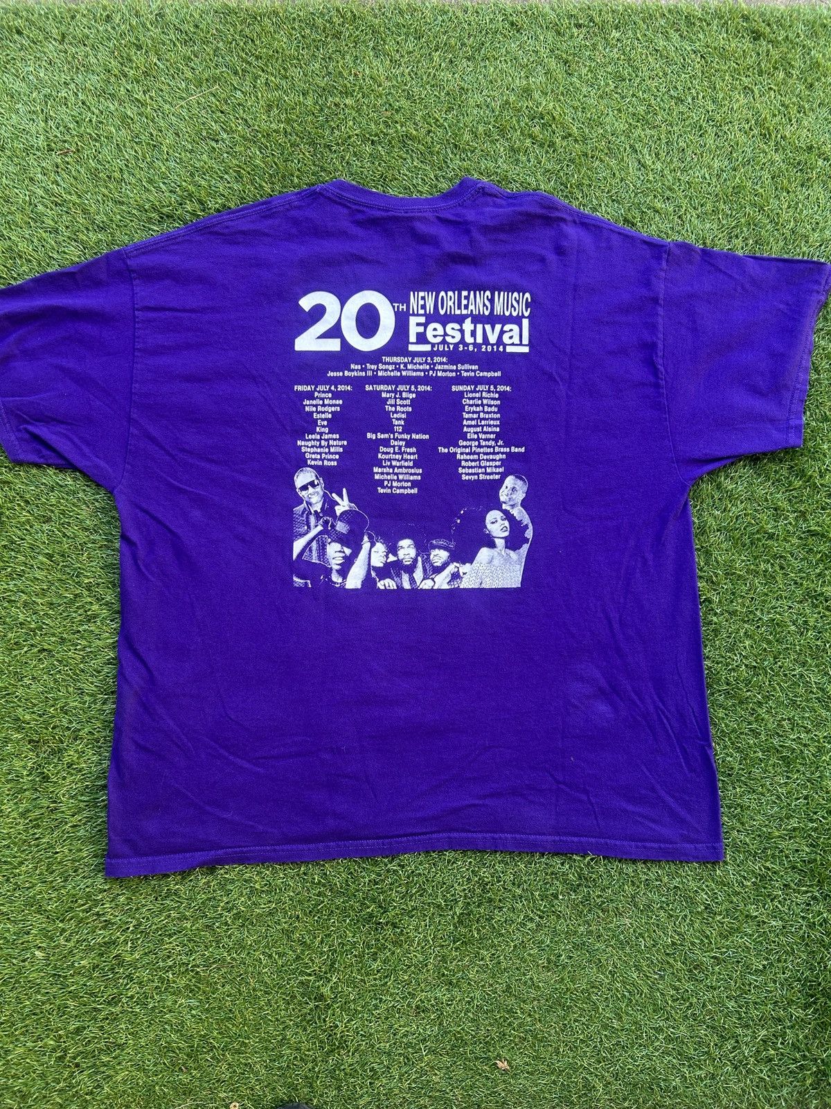 Band Tees Vintage 2014 New Orleans Music Festival yT Shirt Size US XL / EU 56 / 4 - 4 Thumbnail