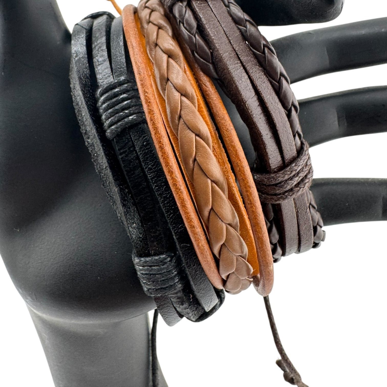 Other Outlaw Overture Triple Leather Cuffs Rebels & Rule-Benders Size ONE SIZE - 1 Thumbnail