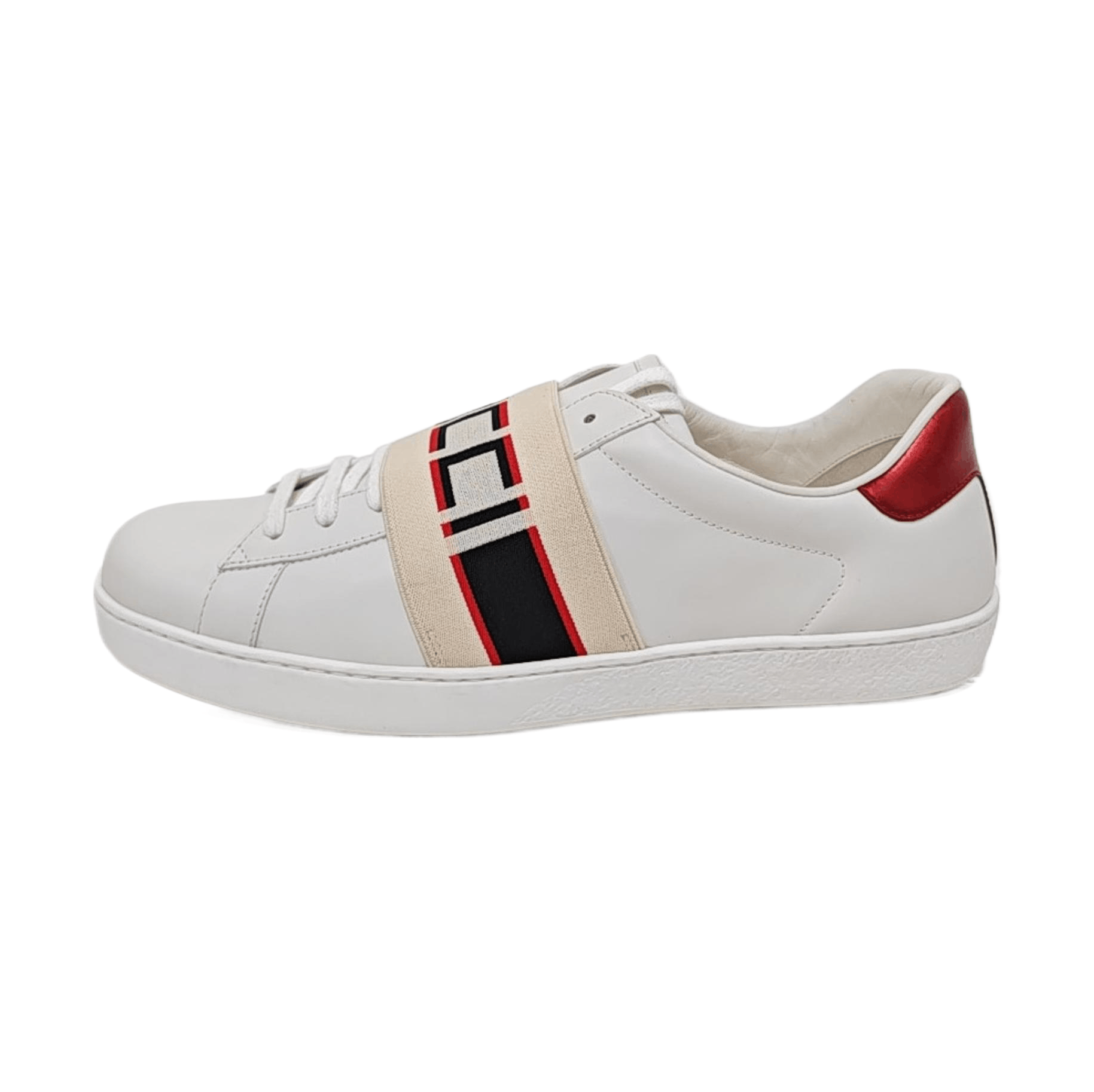 Gucci Gucci Logo Elastic Band Ace Sneakers 43 Size US 10 / EU 43 - 1 Thumbnail