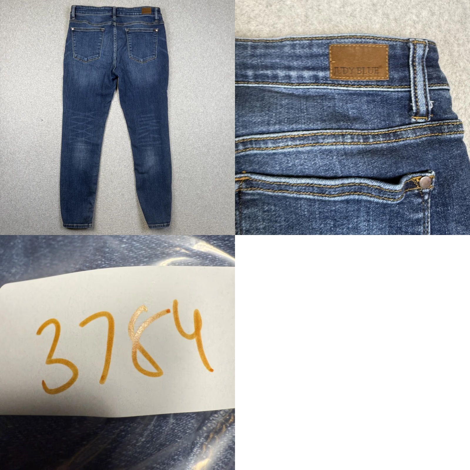 Vintage Judy Blue Jeans Jeans Women's 15/32 Blue Skinny Fit Ankle Length 32 in. Regular Blue Womens Size 24" / US 00 / IT 34 - 8 Thumbnail