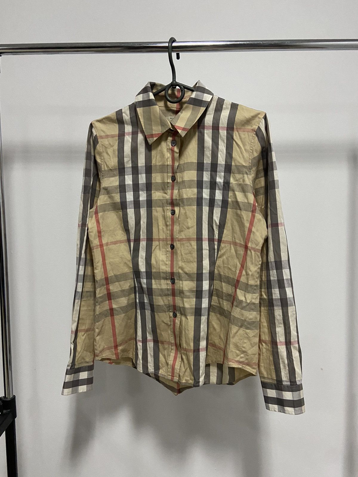 Burberry Burberry nova check buttons vintage overprint womens Size S / US 4 / IT 40 - 1 Thumbnail